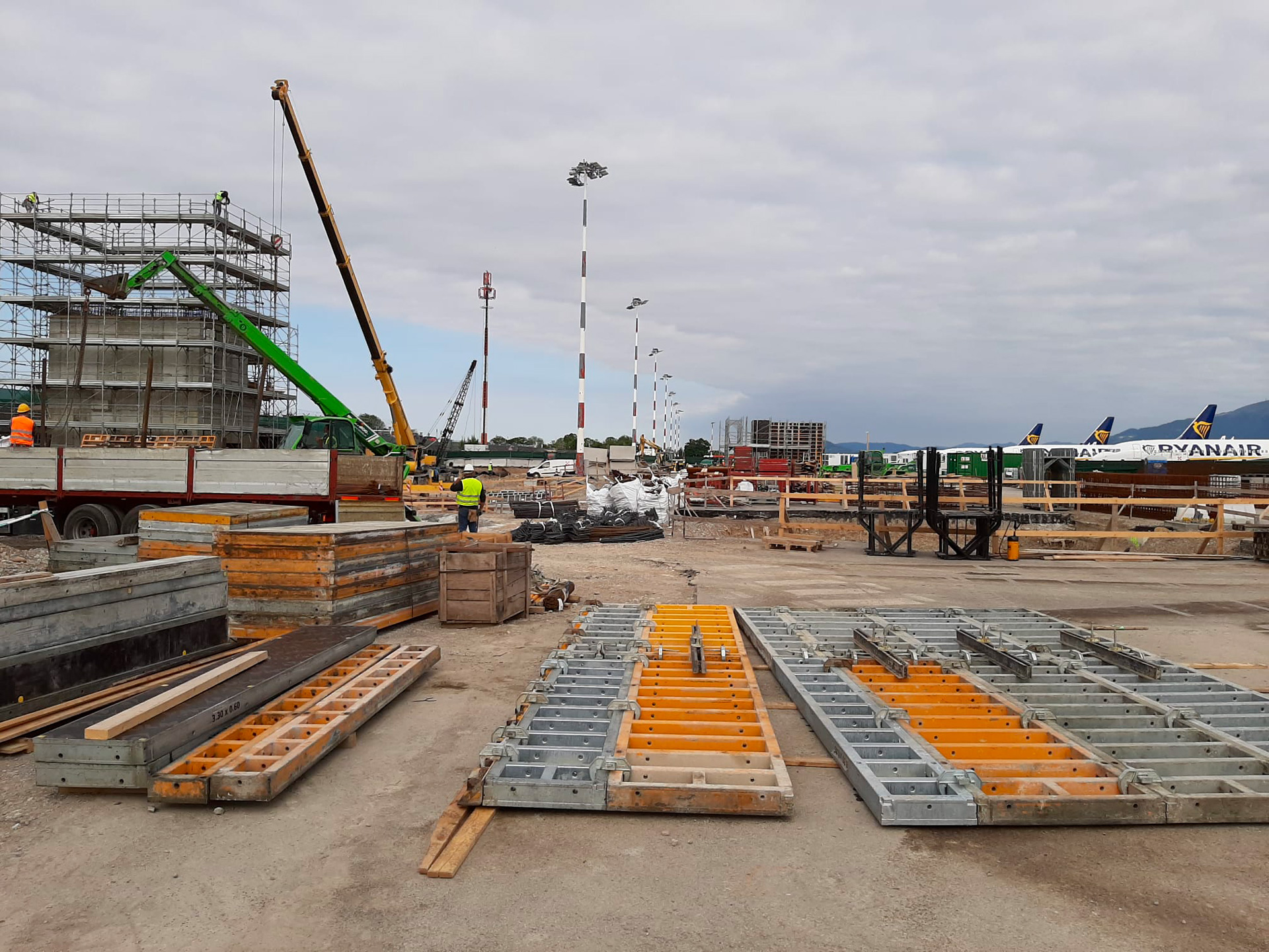 Cantiere di un Aeroporto